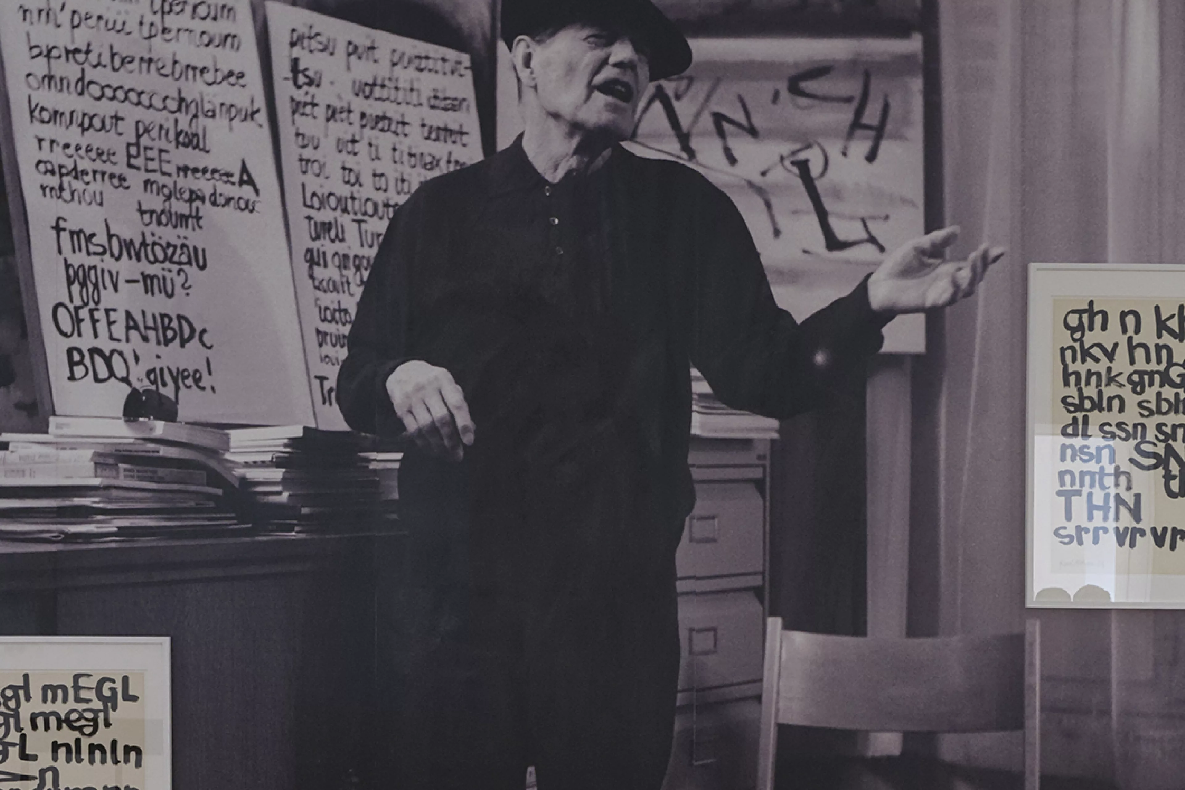 Exposition Raoul Hausmann et les poésies expérimentales Européennes