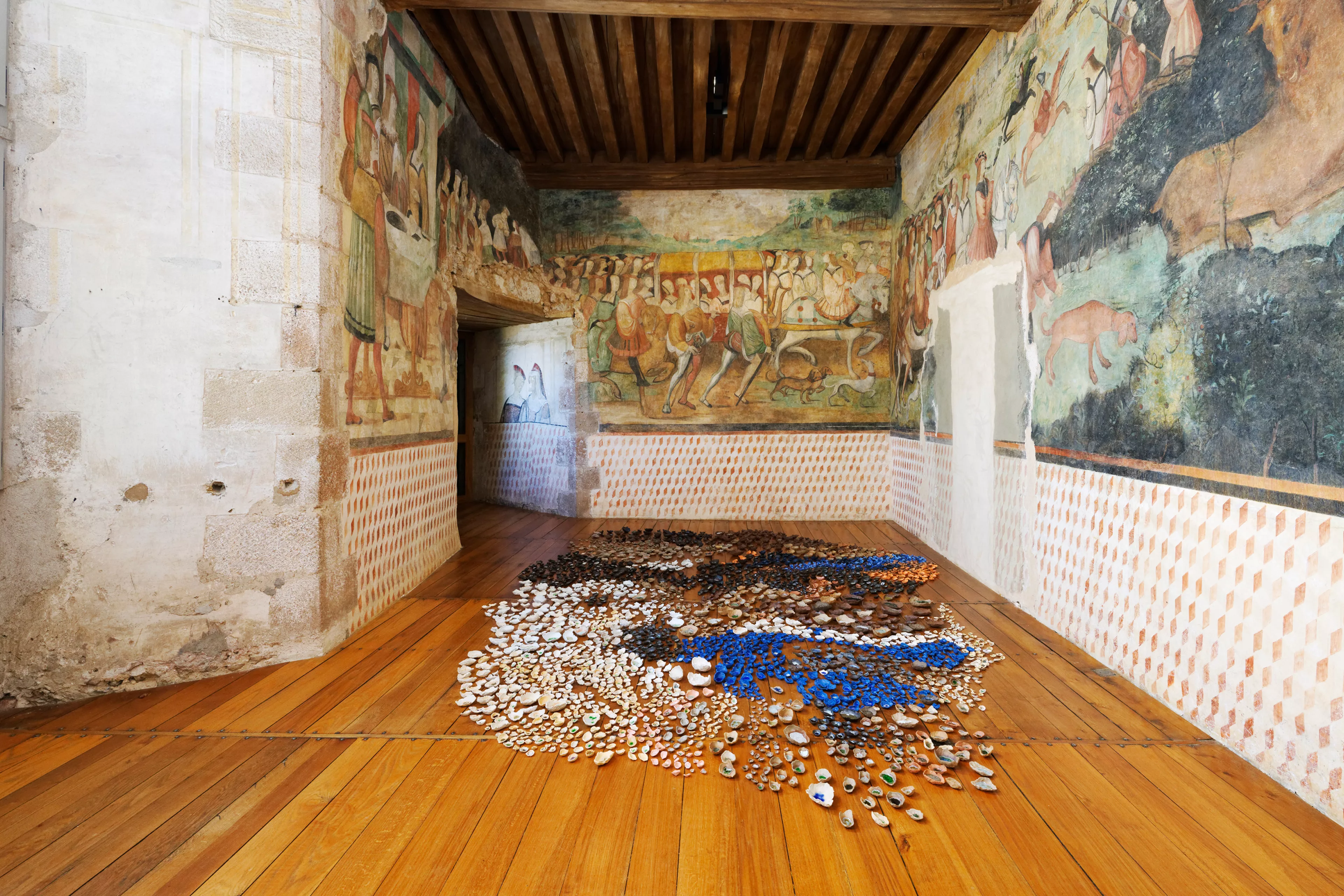 Vue de l'exposition L'œil du serpent