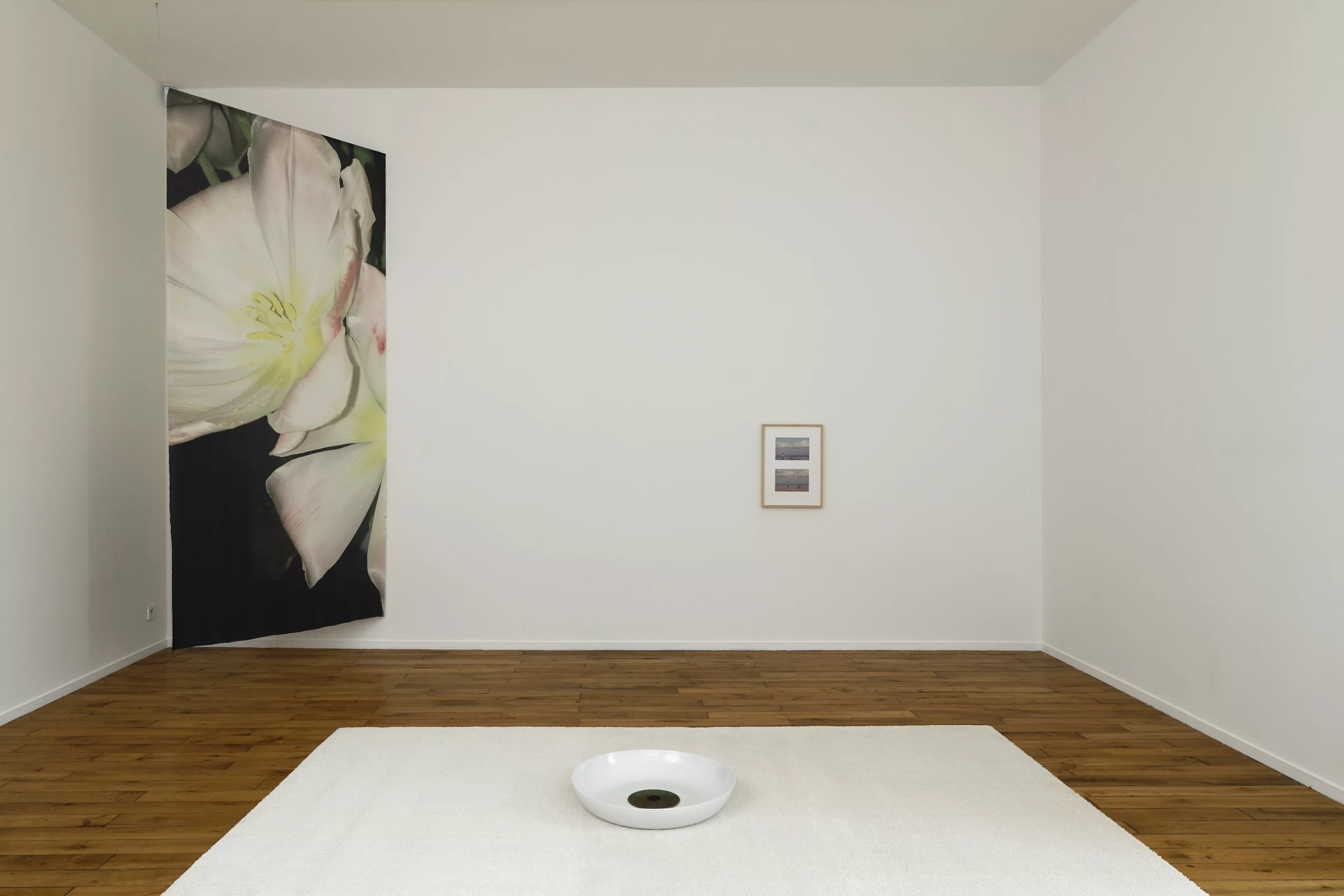 Vue de l'exposition Le sentiment, la pensée, l'intuition