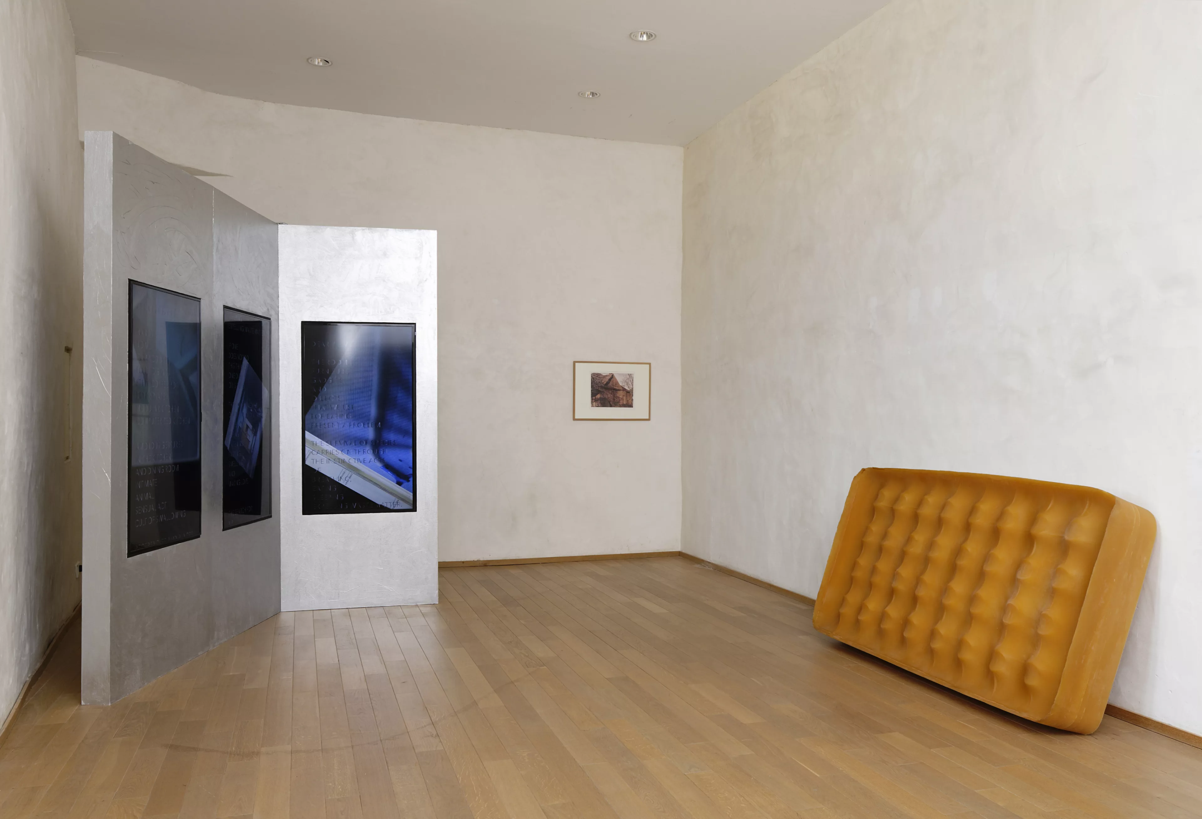 Vue de l'exposition Le sentiment, la pensée, l'intuition
