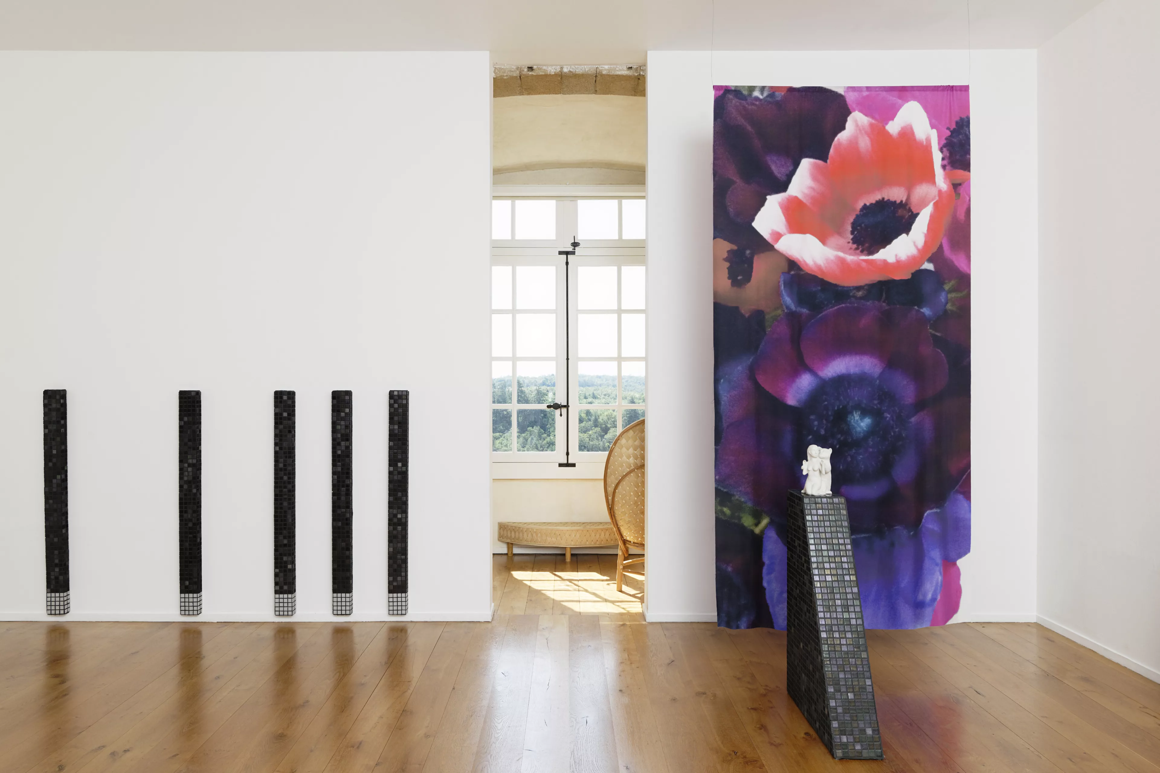 Vue de l'exposition Le sentiment, la pensée, l'intuition