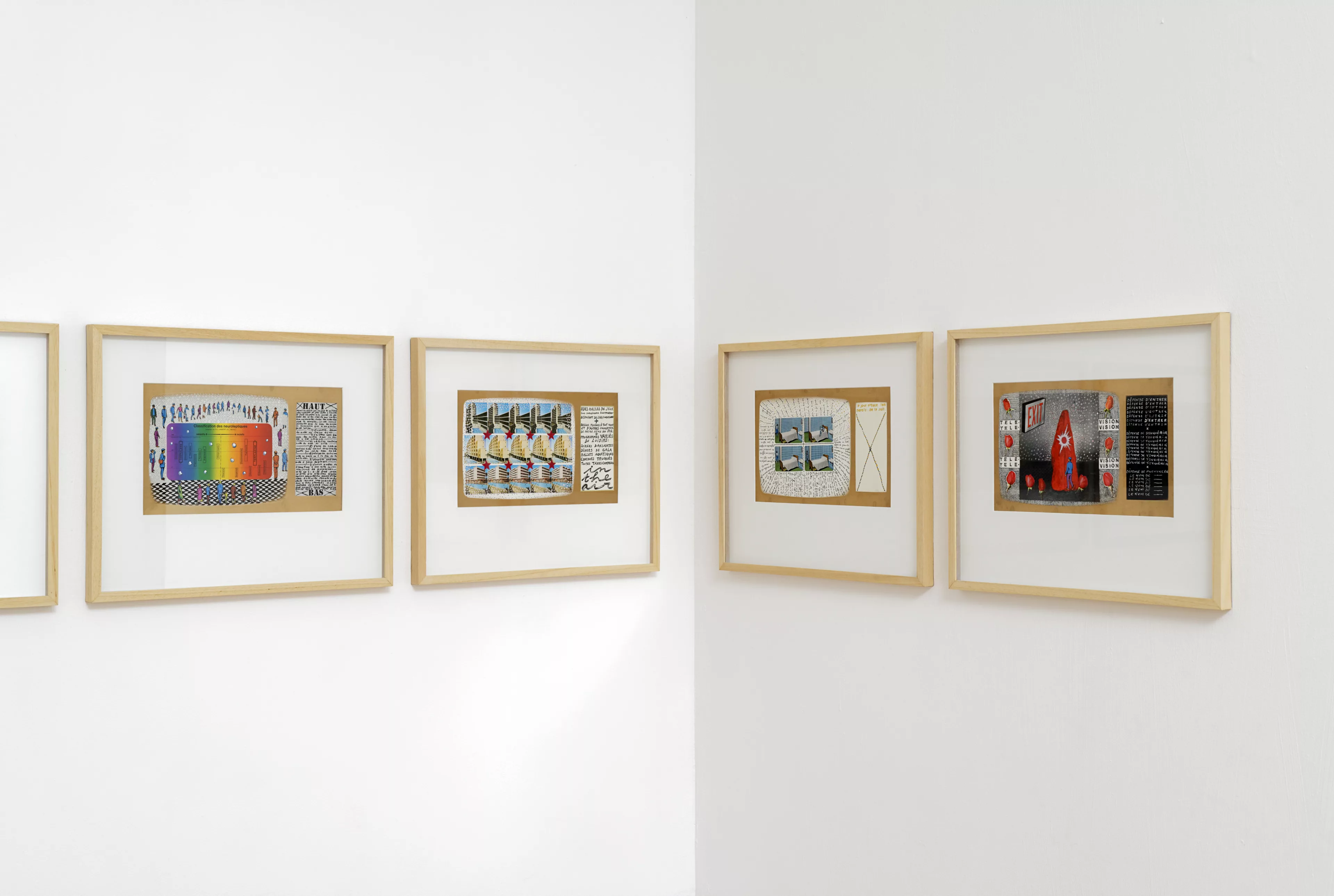 Vue de l'exposition Tout doit disparaitre