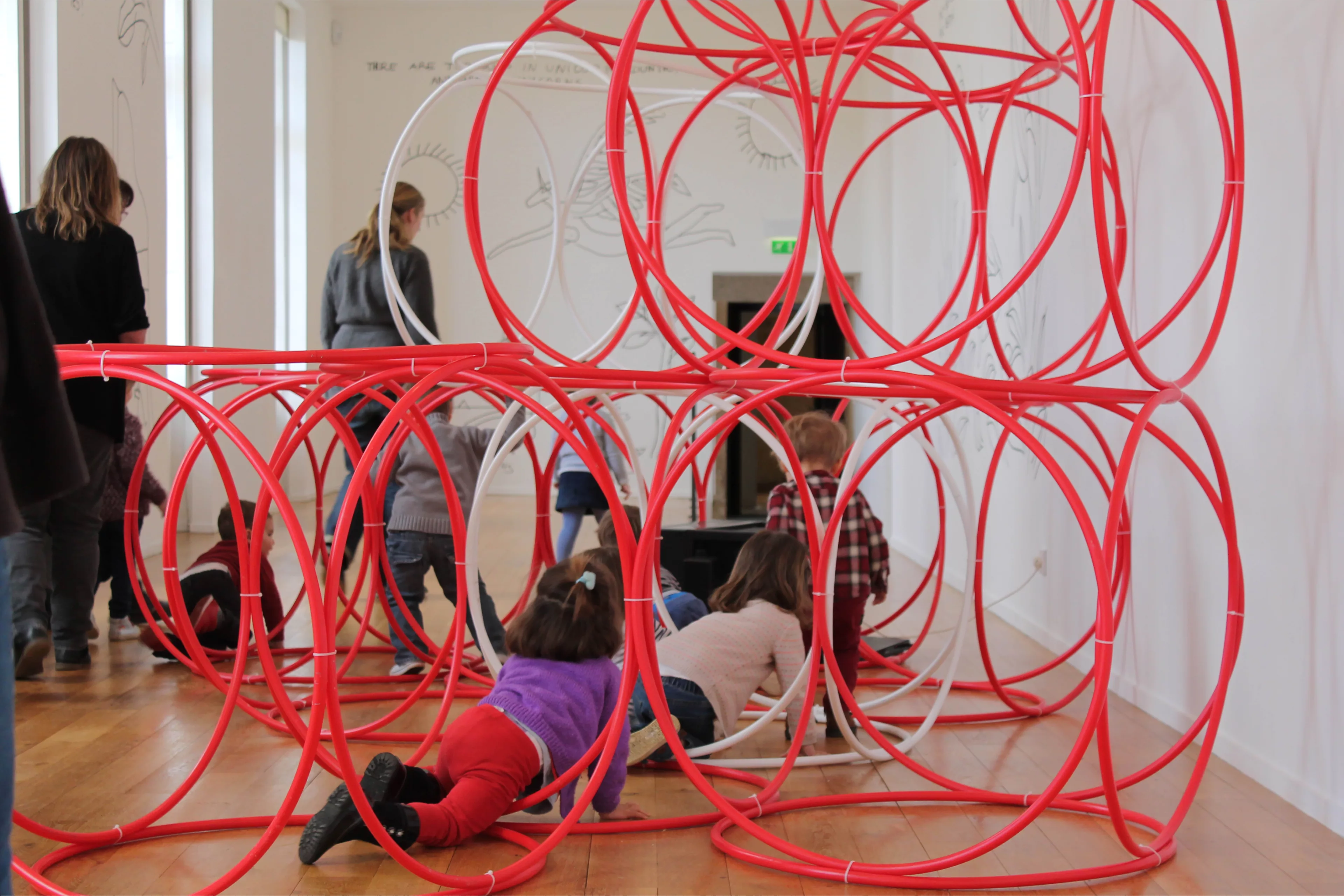Atelier scolaire au Château de Rochechouart