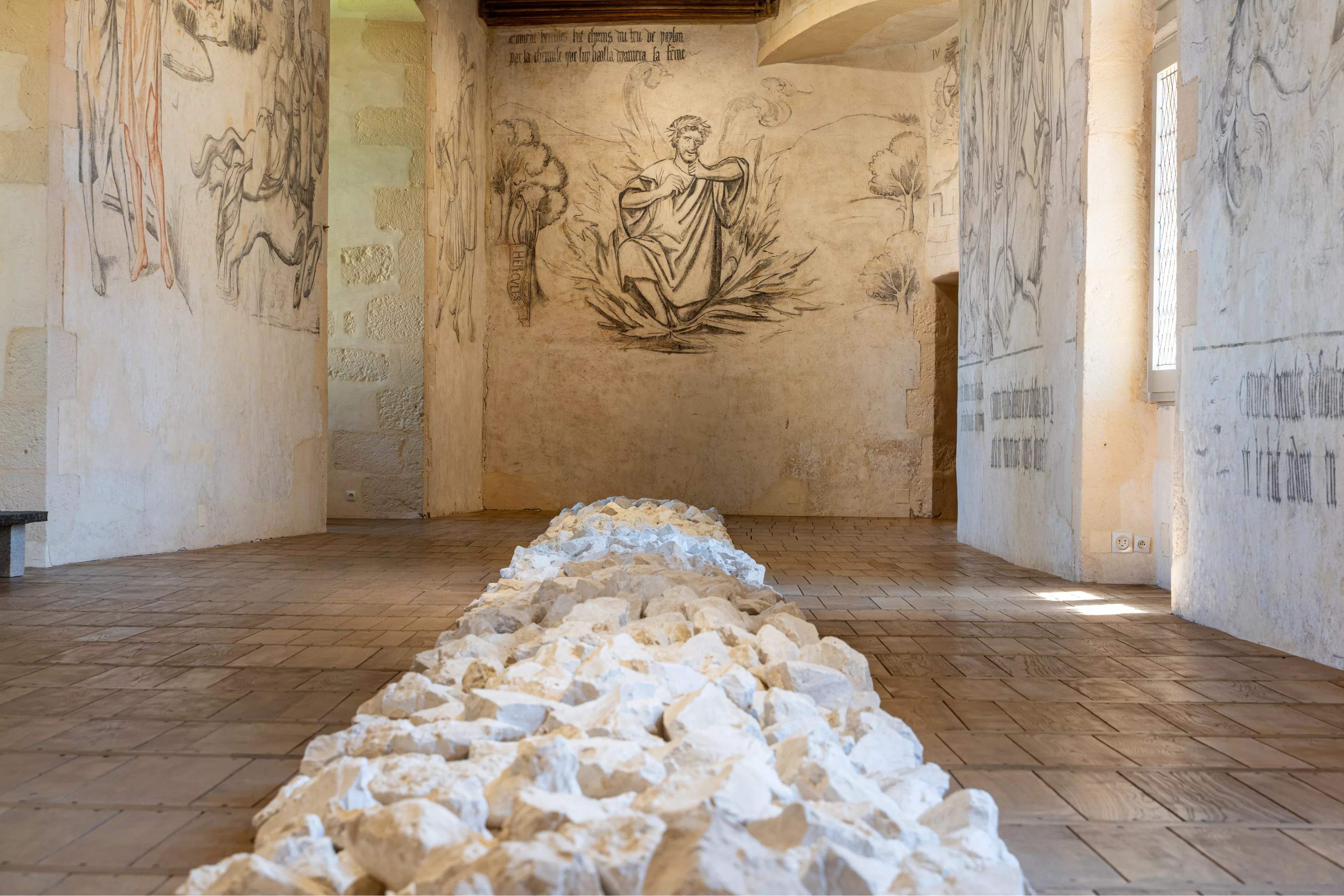 La galerie d’hercule du Château Rochechouart