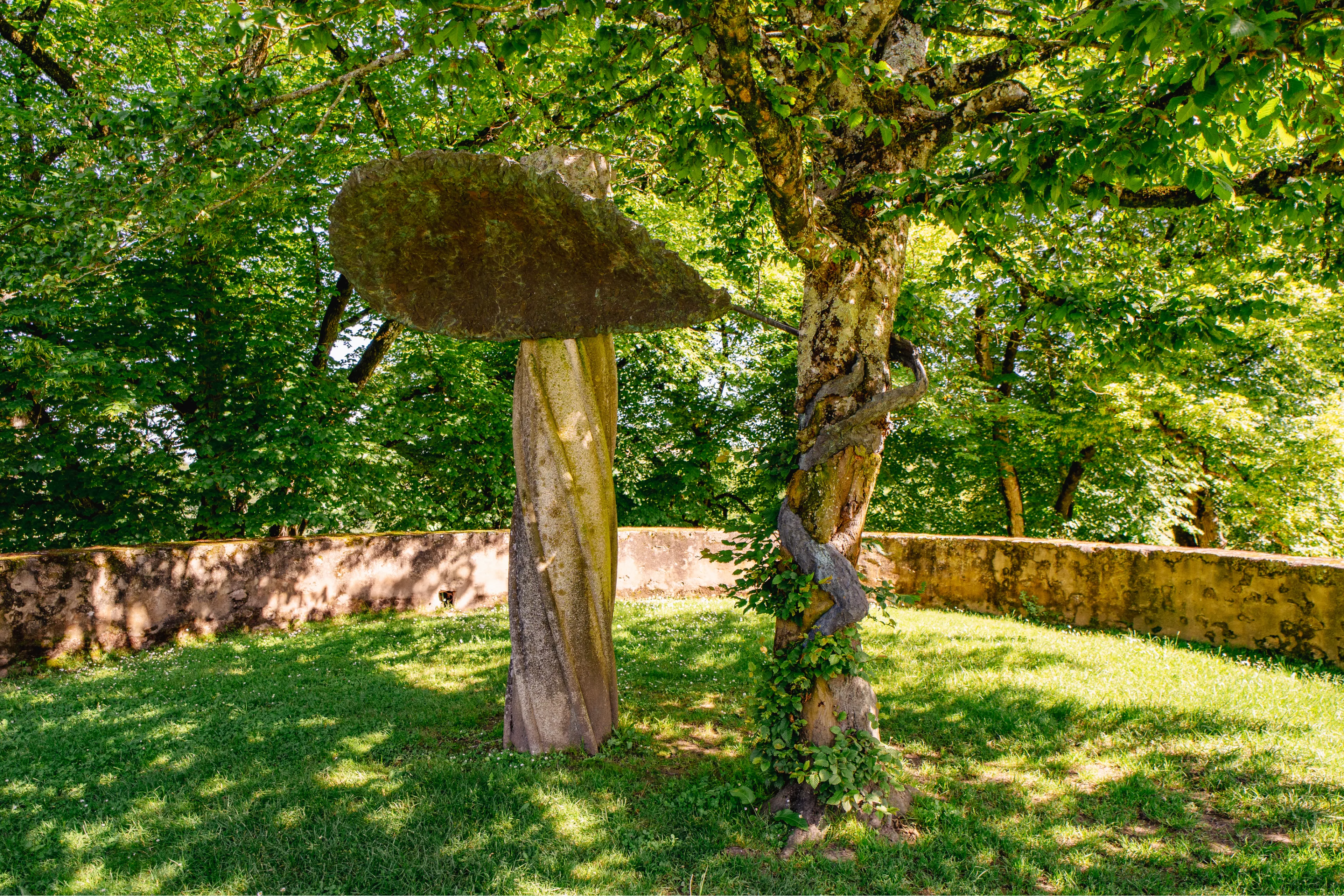 "Souffle végétal" de Giuseppe Penone