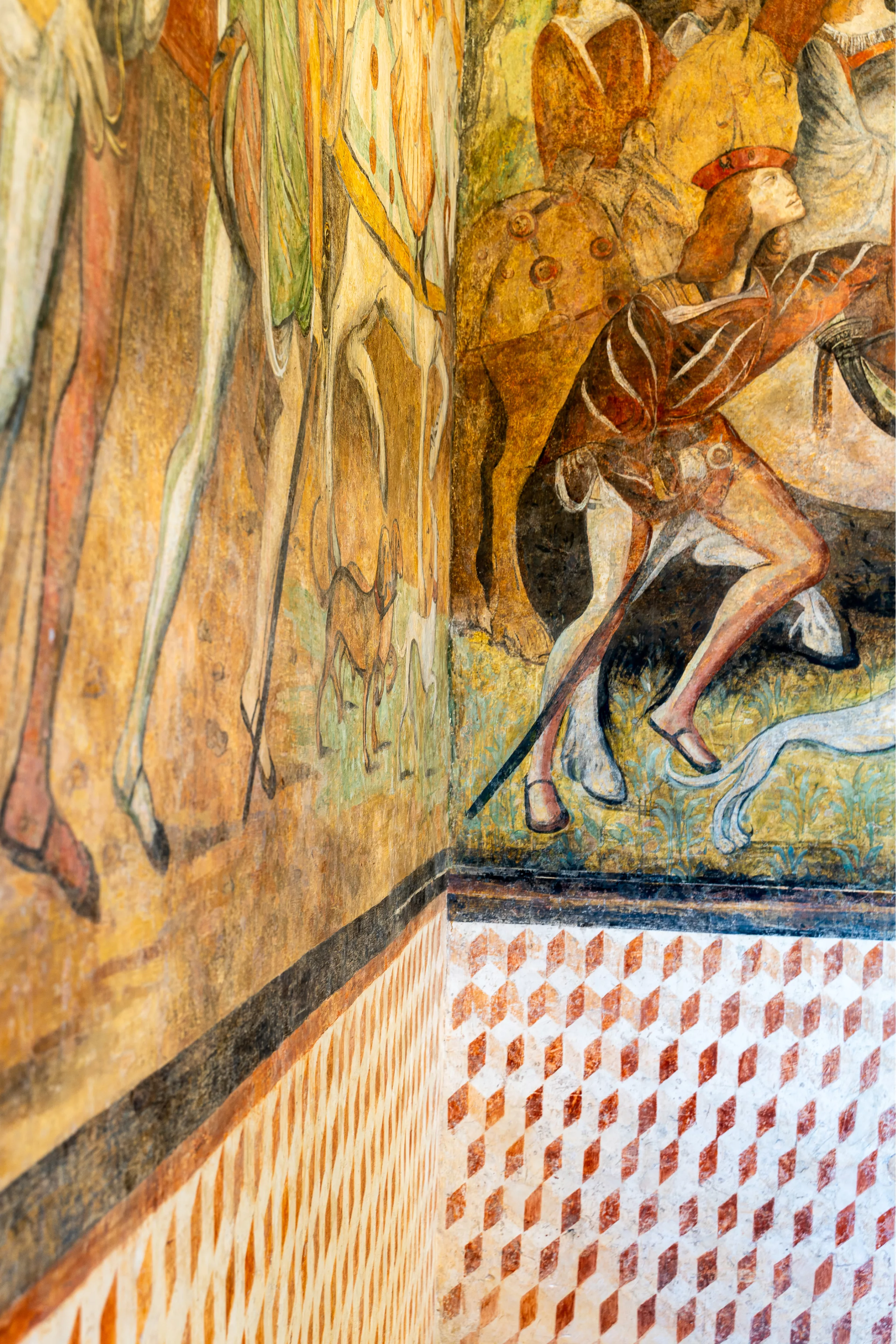 Fresque du Château Rochechouart