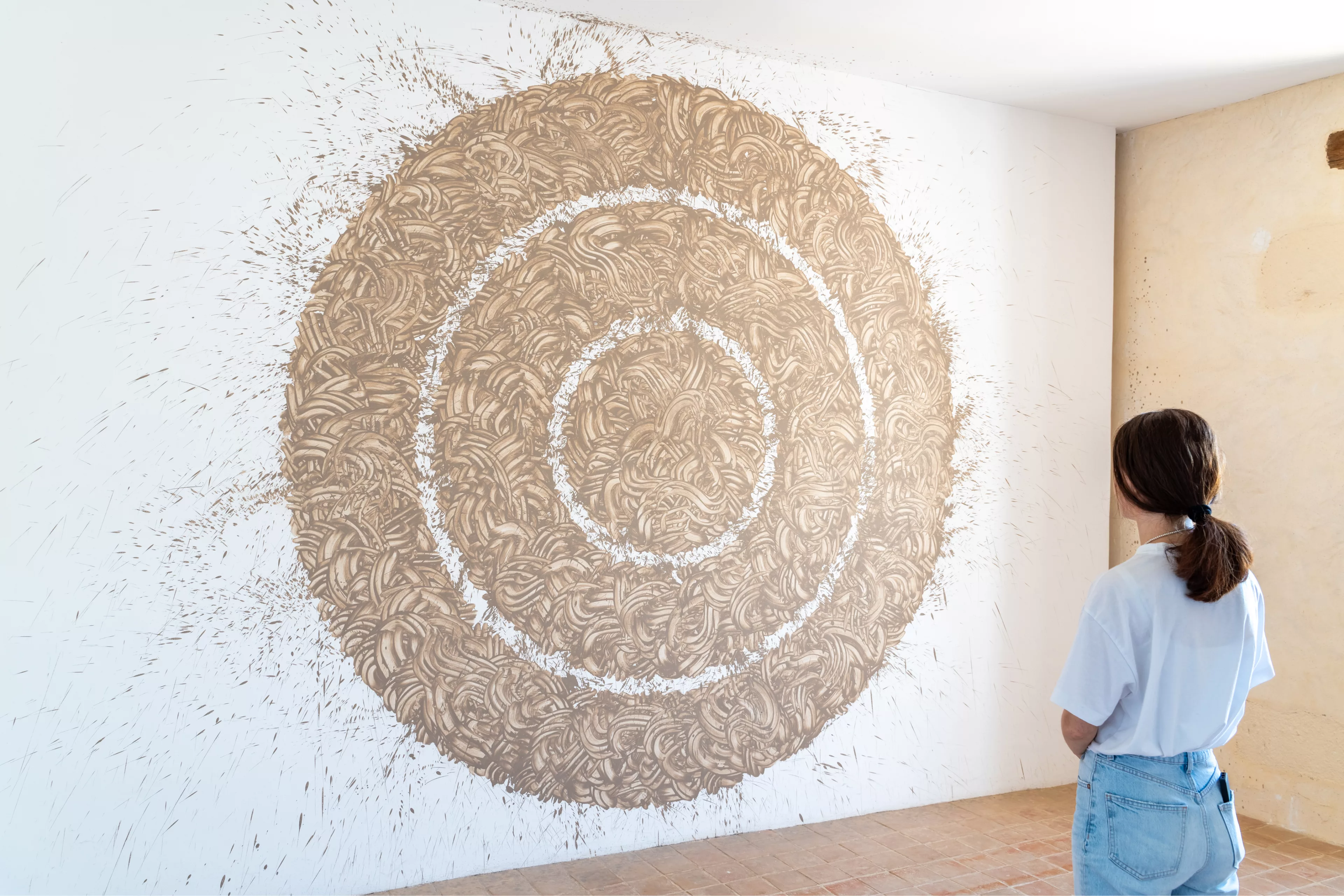 "Cuckoo Circles" de Richard Long