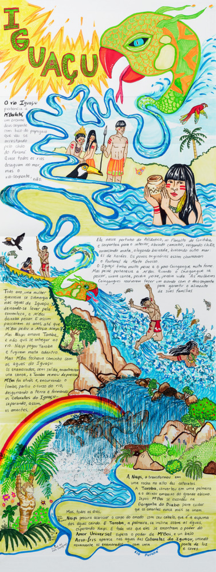 "Iguaçu" de Carolina Caycedo