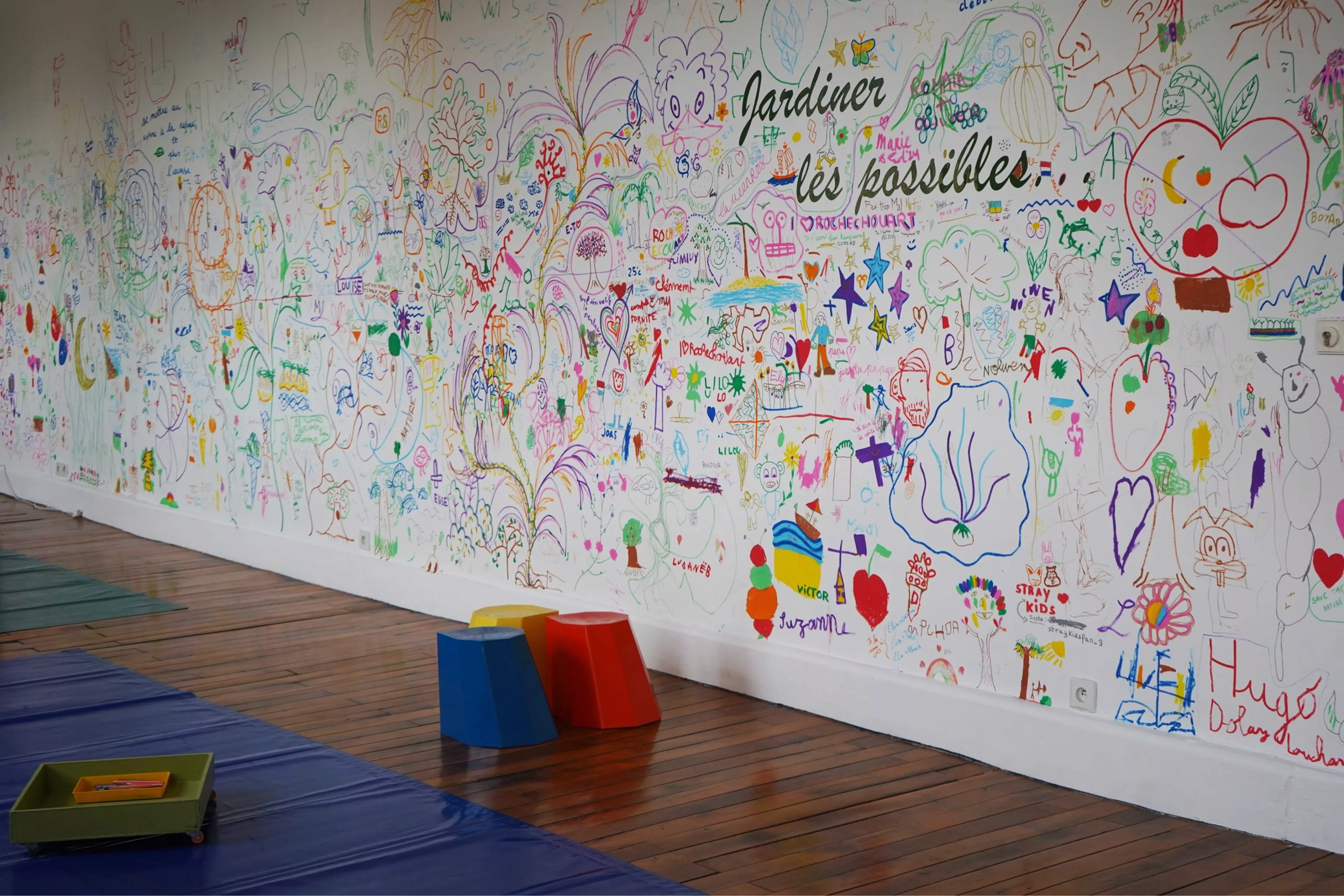 Atelier scolaire au musée du Château de Rochechouart